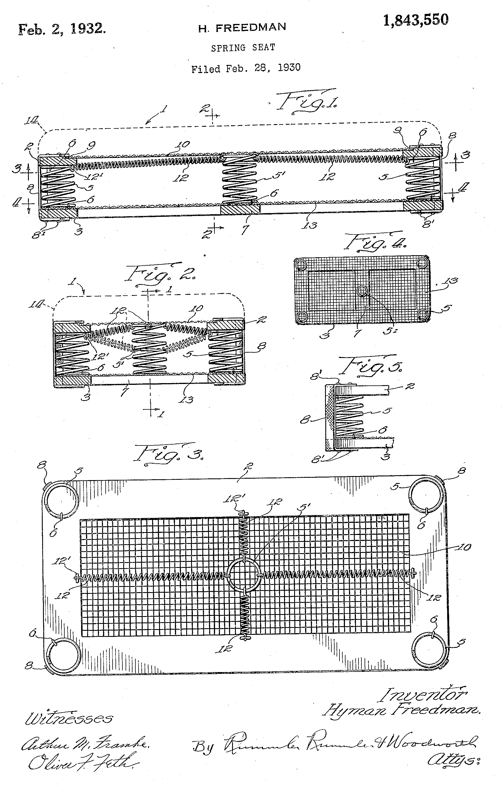 U.S. Patent #1843550