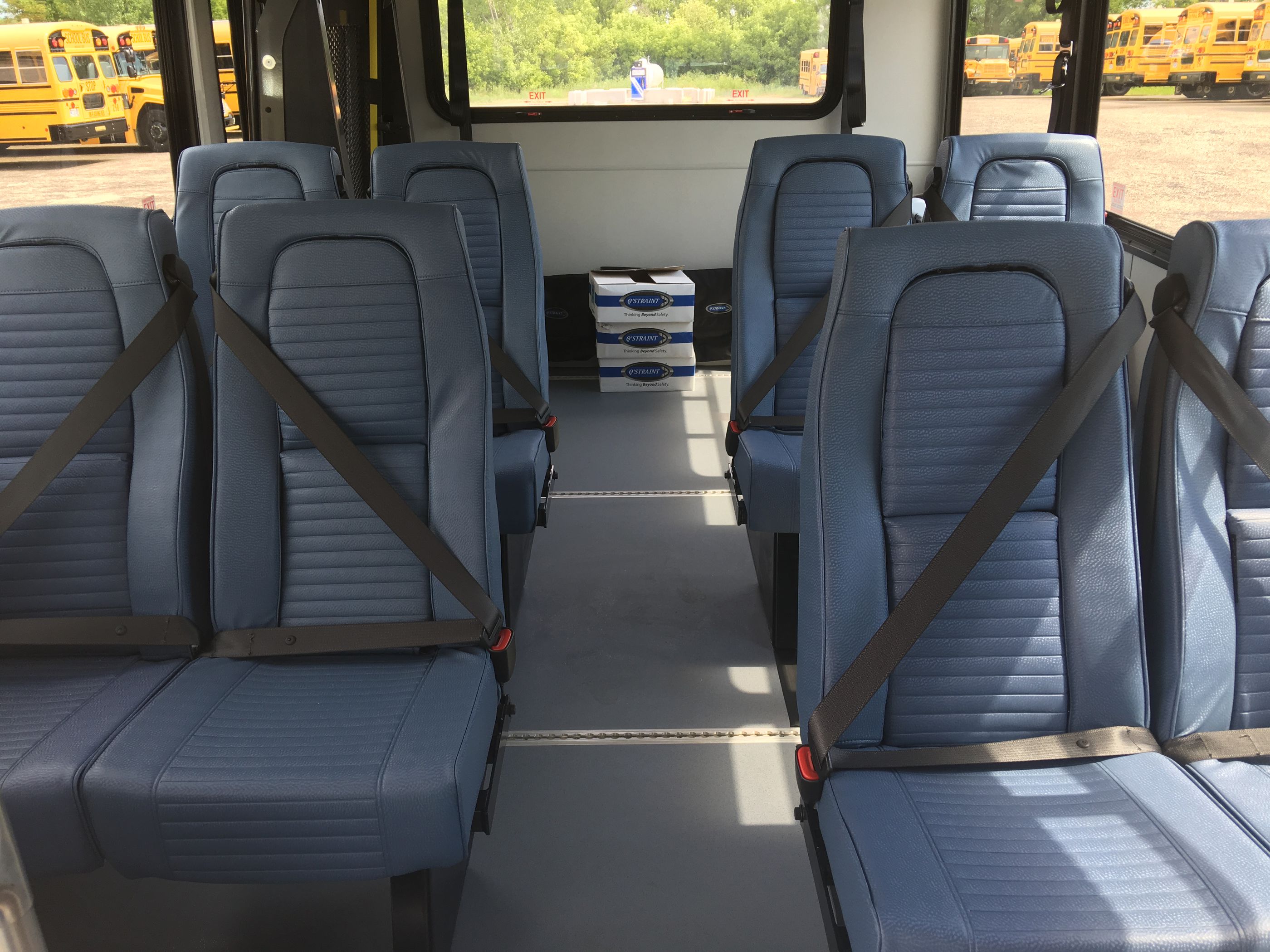 Badger Bus Receives New Glaval Fleet with Freedman Caregiver Seats