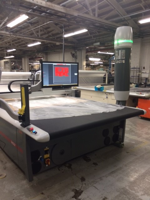 lectra laser fabric cutter